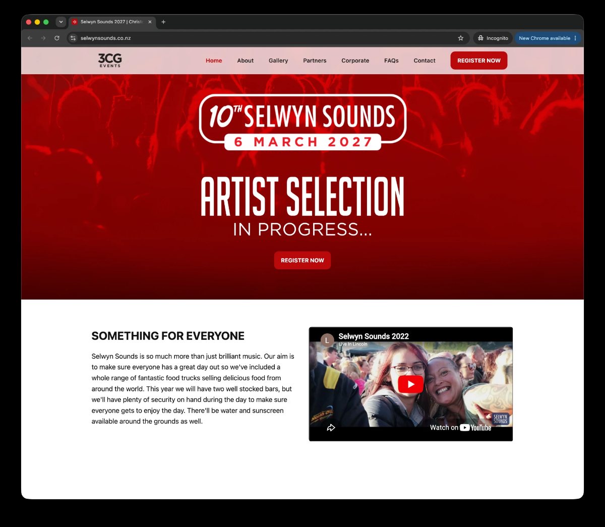 The Selwyn Sounds festival website